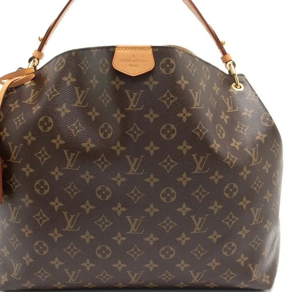 Louis Vuitton Dark Brown Monogram Shoulder Bag - Picture 1 of 12